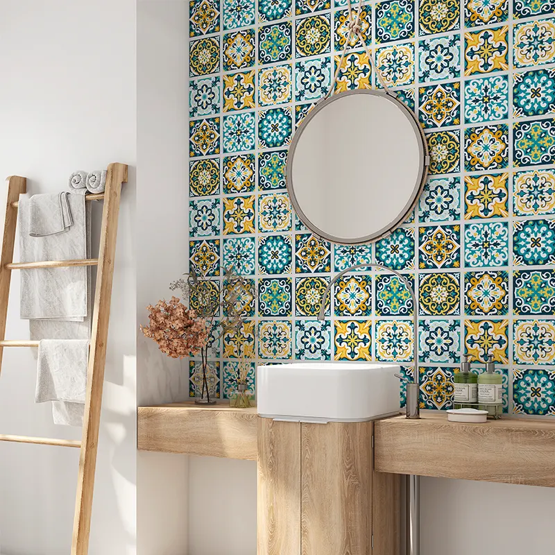 Beautiful seamless ornamental tile background