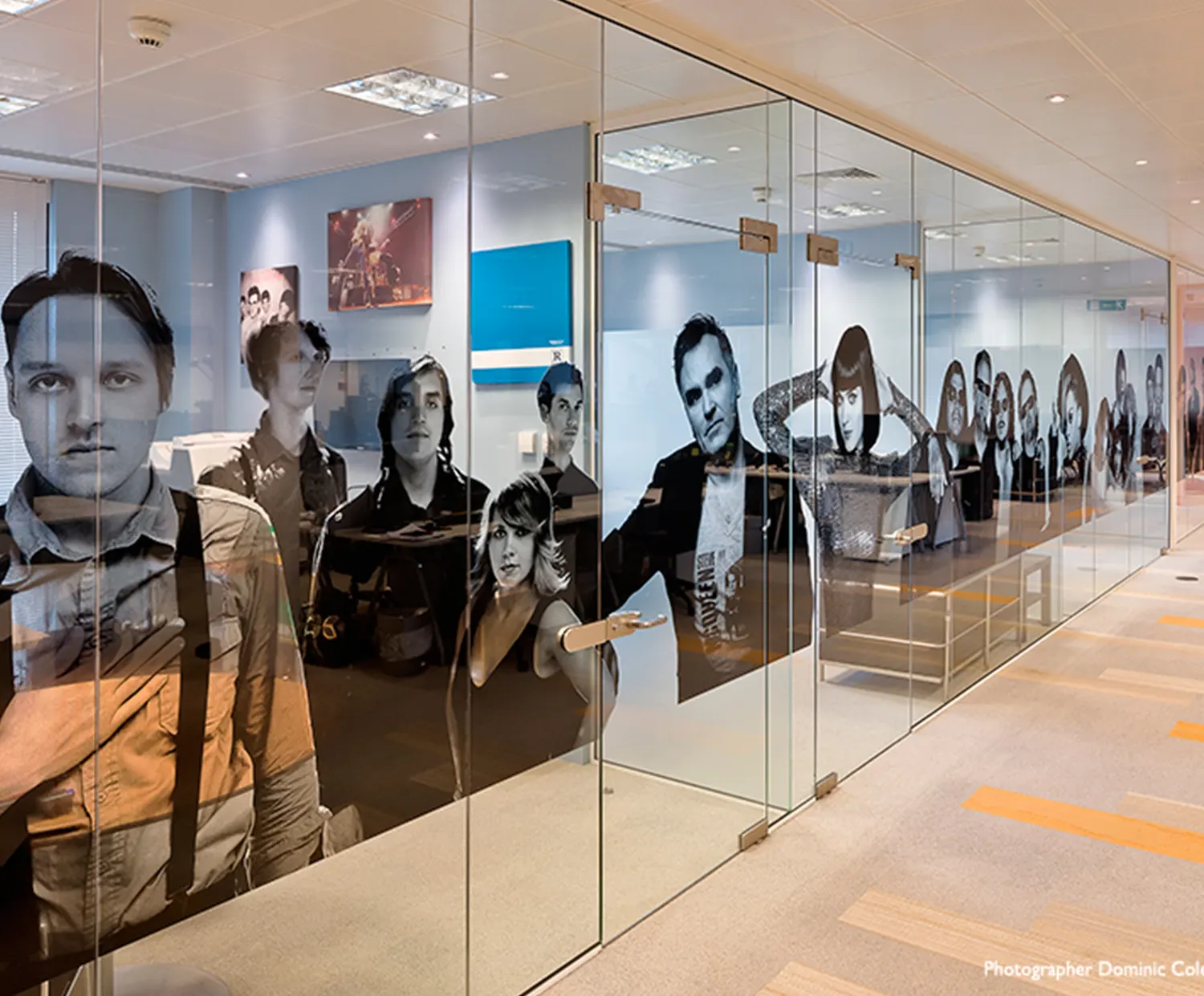 Glass films printing services decorative window films partitions Mera Wala Print Delhi.