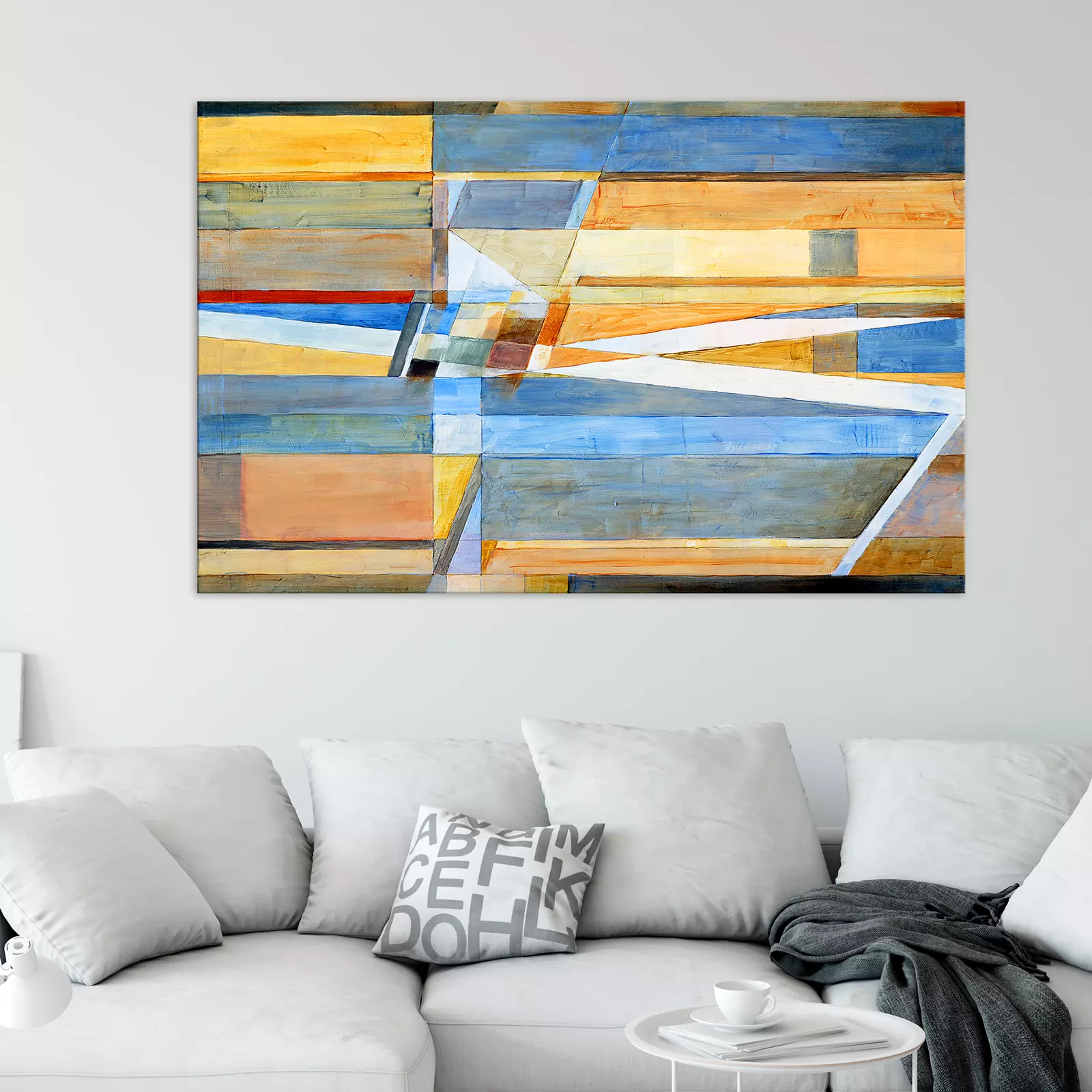 Geometrical Abstract Painting
