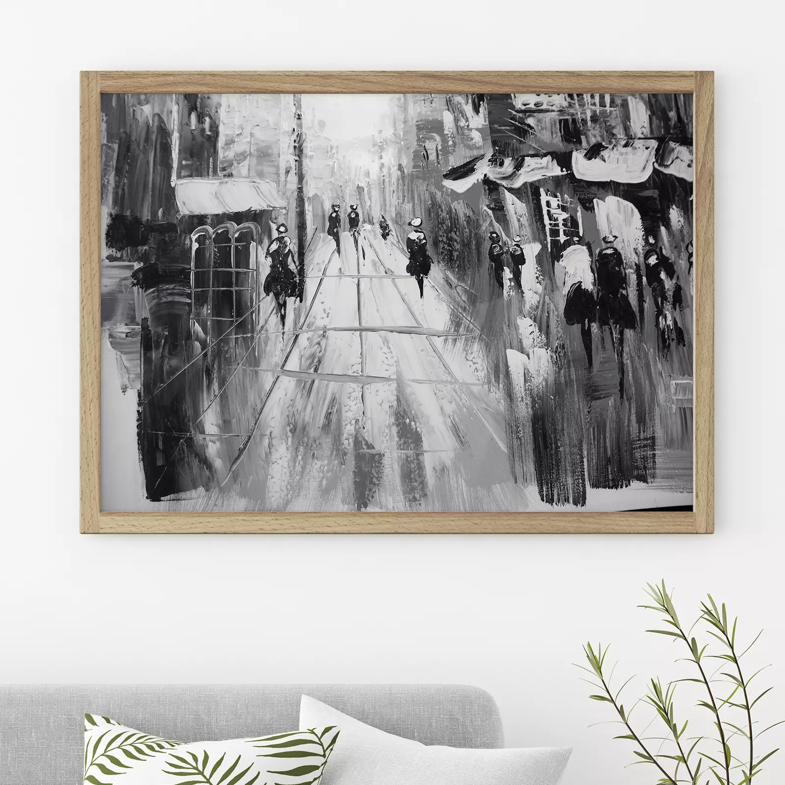 Black & White Street View