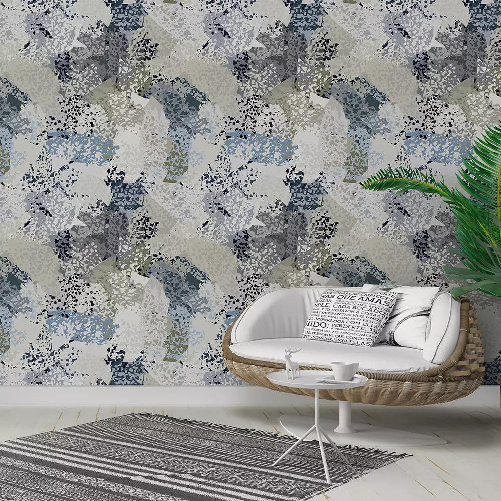 Distressed Paint Pattern – Old Tribal Grunge Texture Seamless Design, merawalaprint. mera wala print