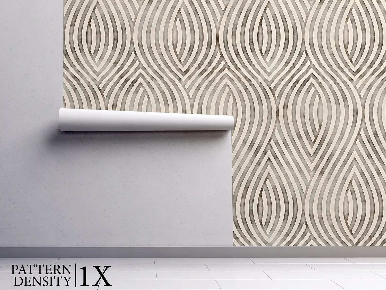 Abstract Striped Petal Pattern – Grunge Floral Seamless Texture, merawalaprint. mera wala print