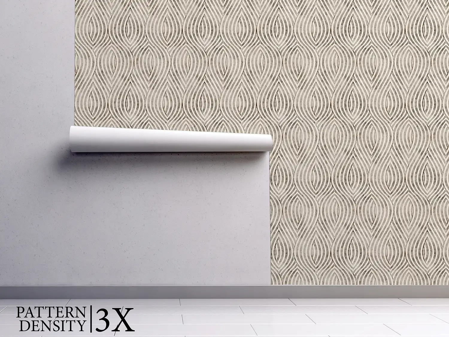 Abstract Striped Petal Pattern – Grunge Floral Seamless Texture, merawalaprint. mera wala print