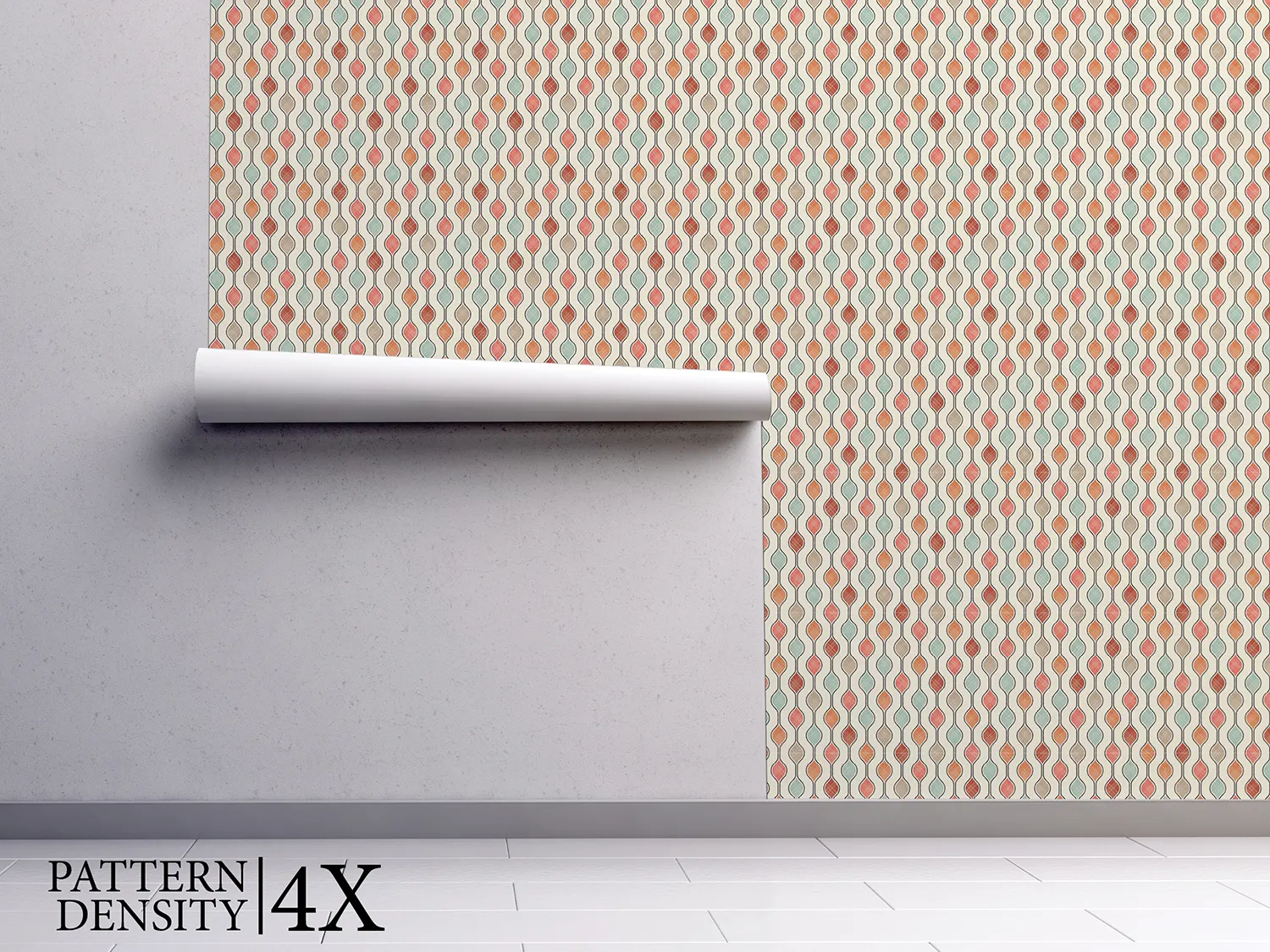 Abstract Wave Stripes Pattern – Seamless Texture Background Design, merawalaprint. mera wala print