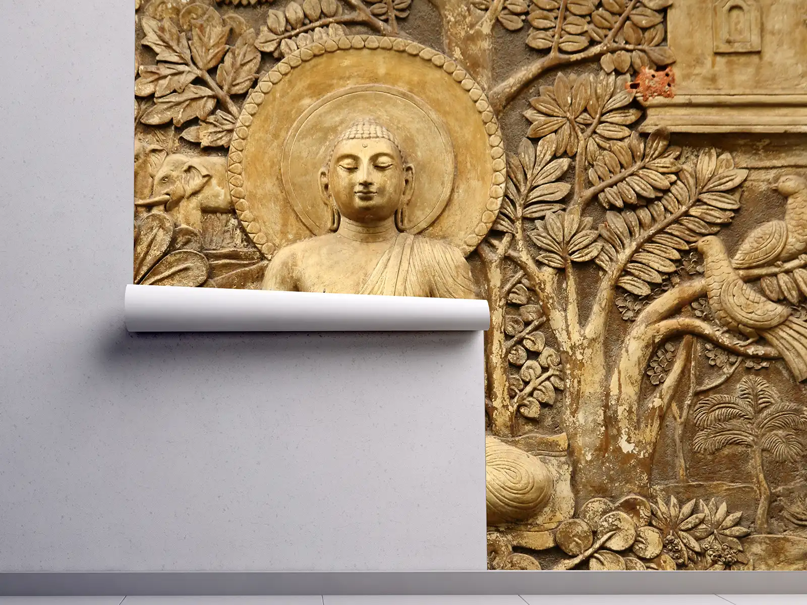 Buddha in Meditation – A Symbol of Peace and Enlightenment, merawalaprint. mera wala print