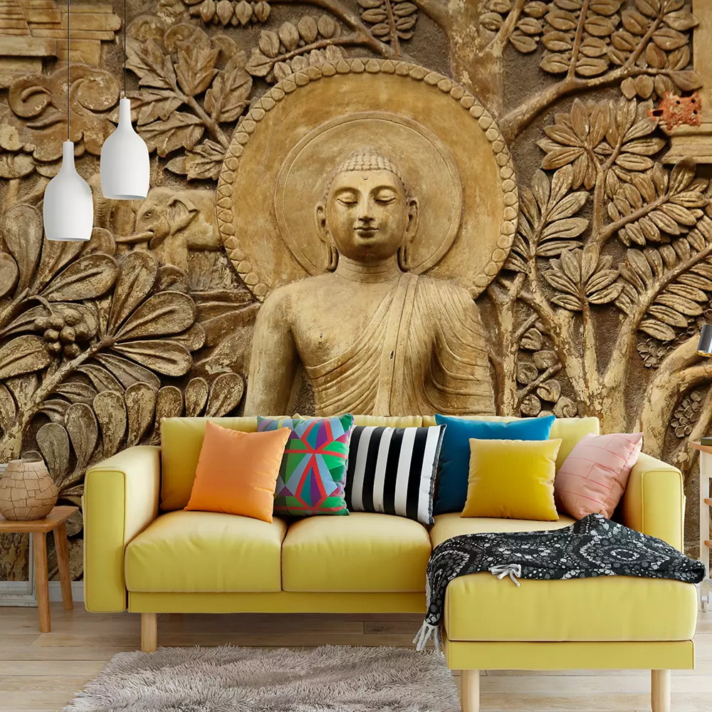 Buddha in Meditation – A Symbol of Peace and Enlightenment, merawalaprint. mera wala print