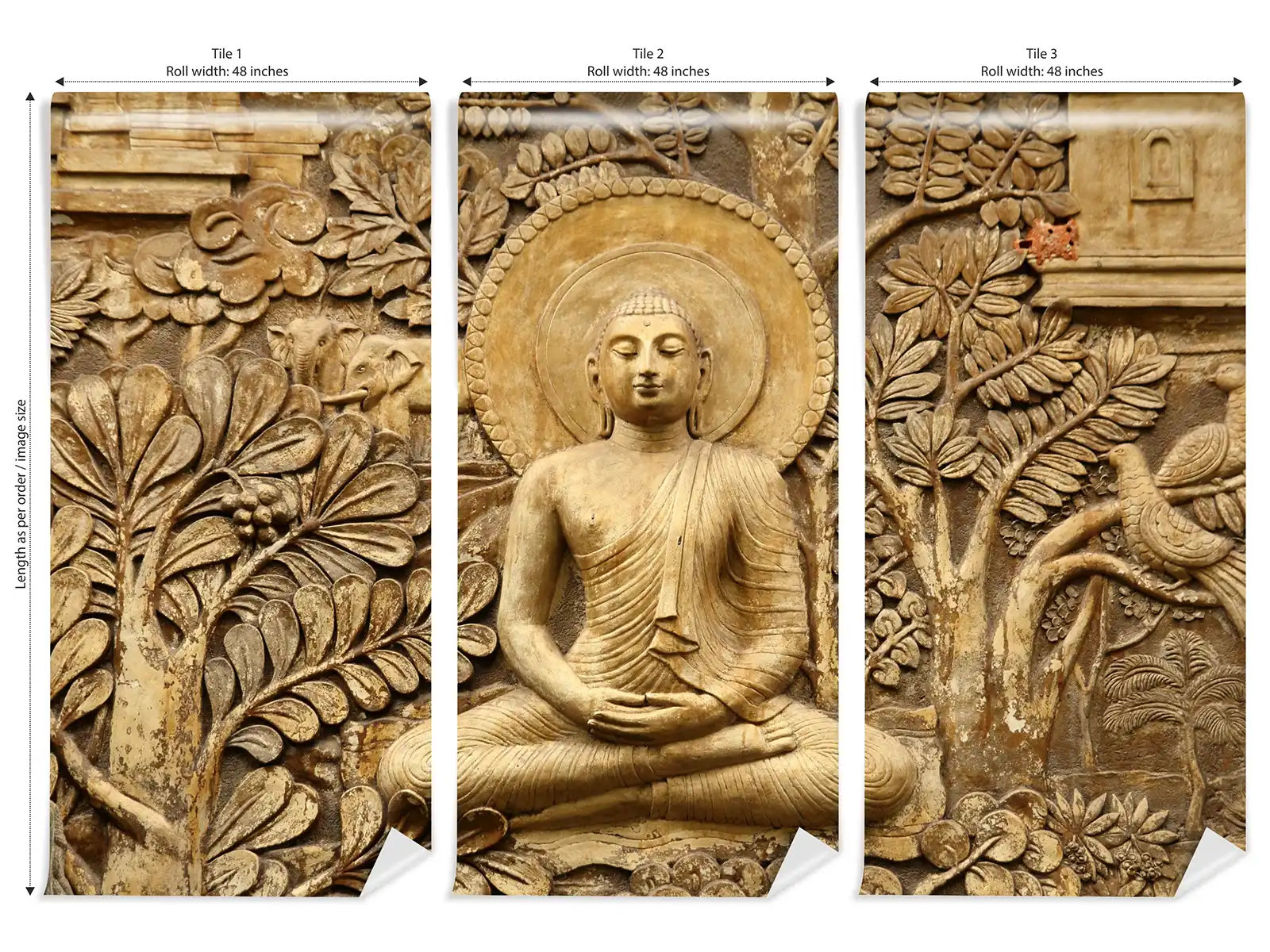 Buddha in Meditation – A Symbol of Peace and Enlightenment, merawalaprint. mera wala print