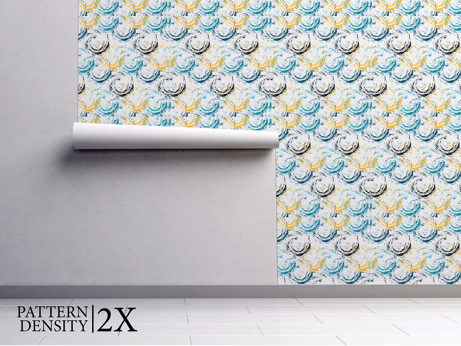 Abstract Circle Seamless Wallpaper – Modern Geometric Design for Stylish Interiors, merawalaprint. mera wala print