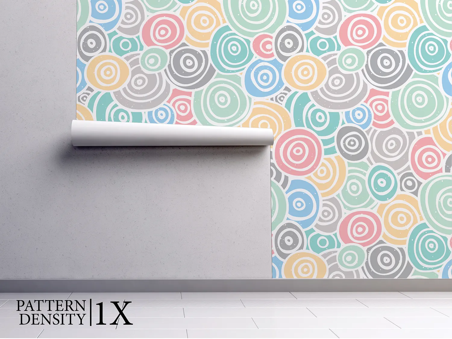 Pastel Candy Art Wallpaper – Retro Pop Art Seamless Pattern for Kids Room, merawalaprint. mera wala print