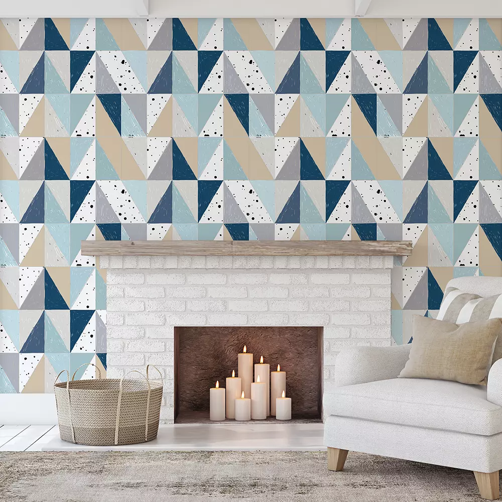 Freehand Arrows – Seamless Triangle Pattern with Hand-Drawn Arrow Motifs, merawalaprint. mera wala print