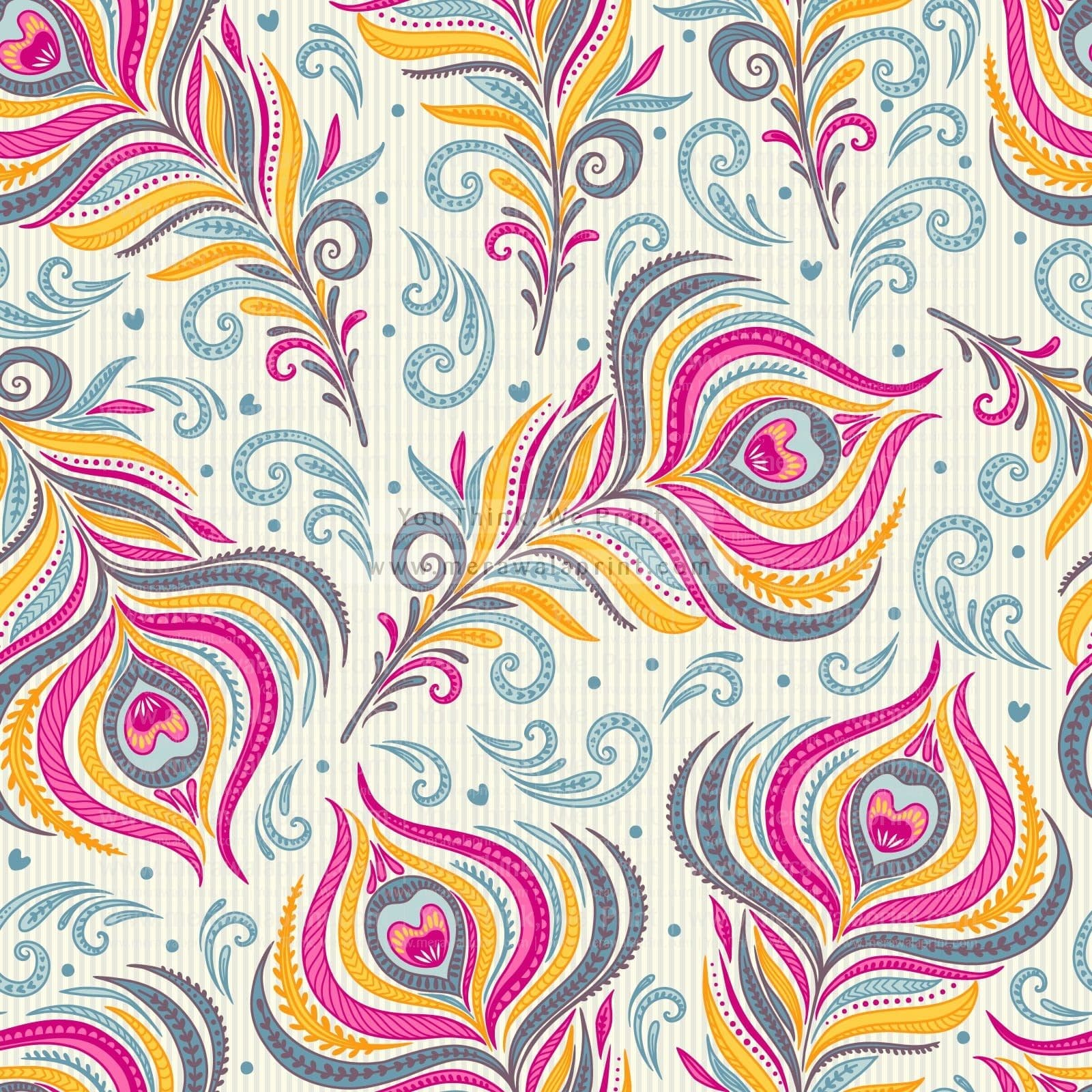 Peacock Feather Wallpaper – Elegant Mor Pankh Spiritual Wall Covering,merawalaprint. mera wala print