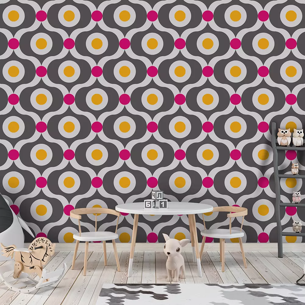Persian Ornamental Wallpaper – Old Persian Design in Modern Vector Style