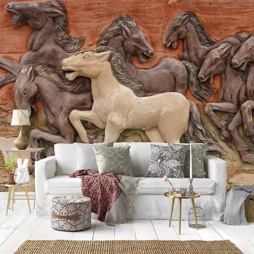 Horses Mural