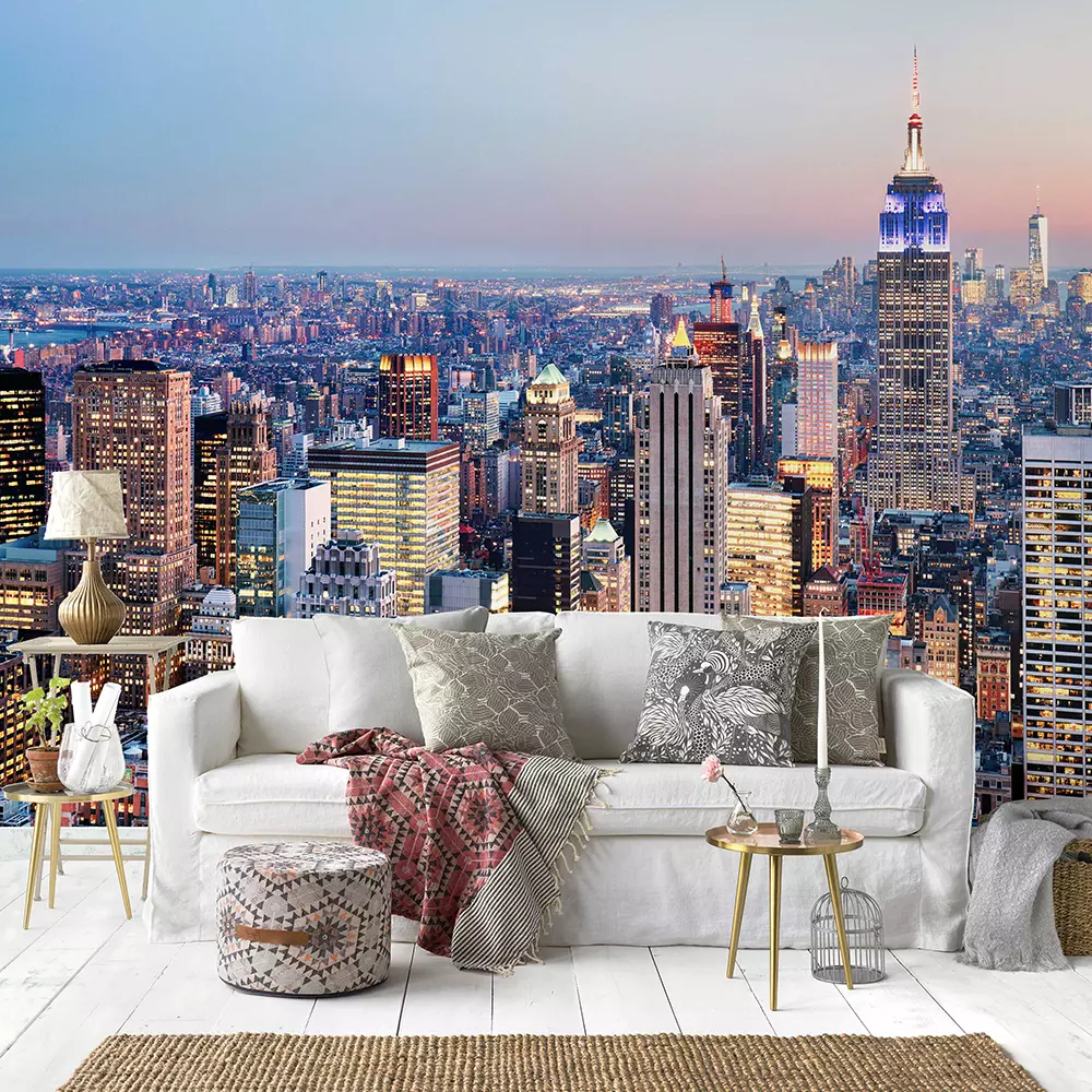 New York City Wallpaper - Gigapixel Ultra Detailed Skyline View