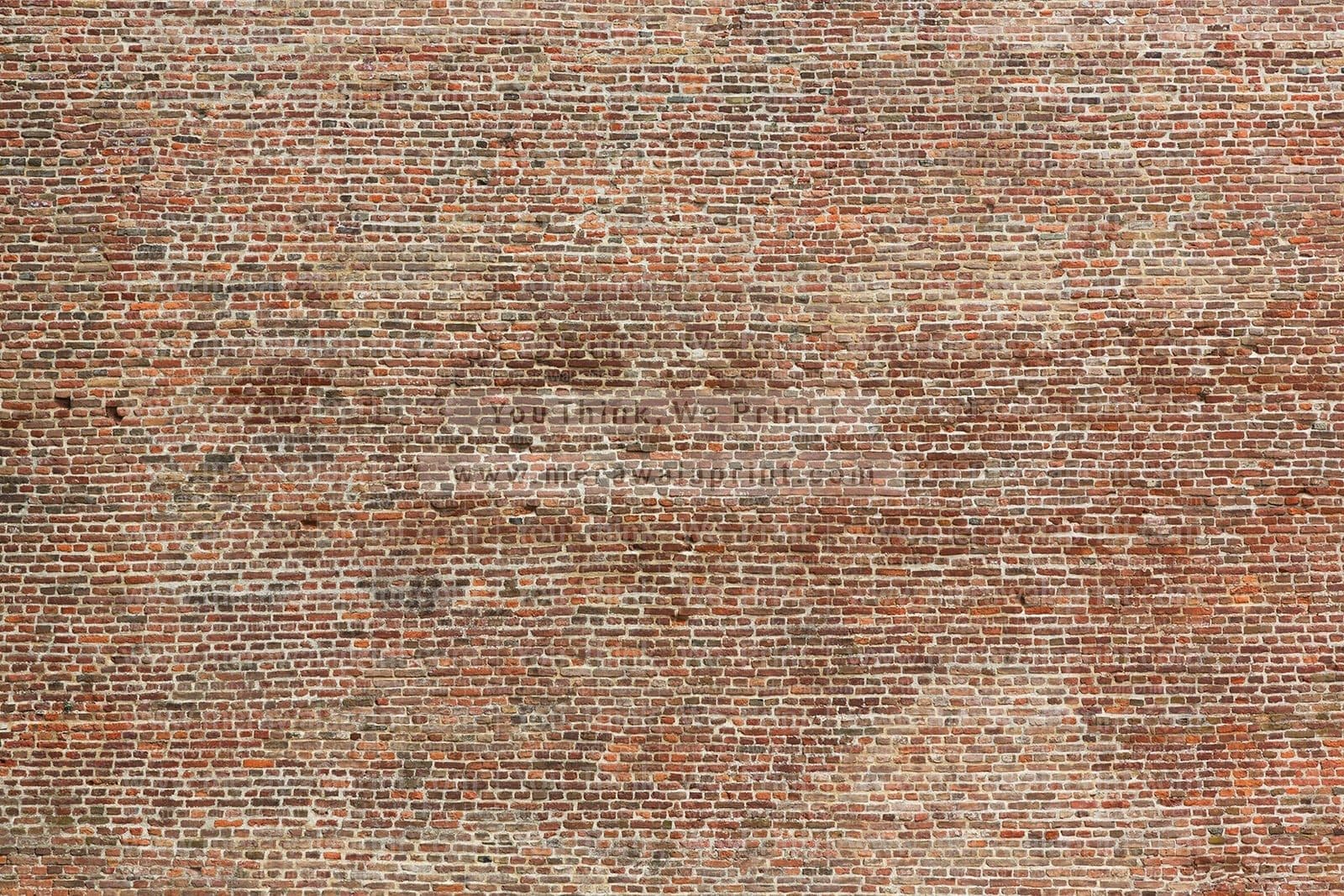 Realistic brick wall wallpaper custom printed by Mera Wala Print for stylish home and commercial decor.