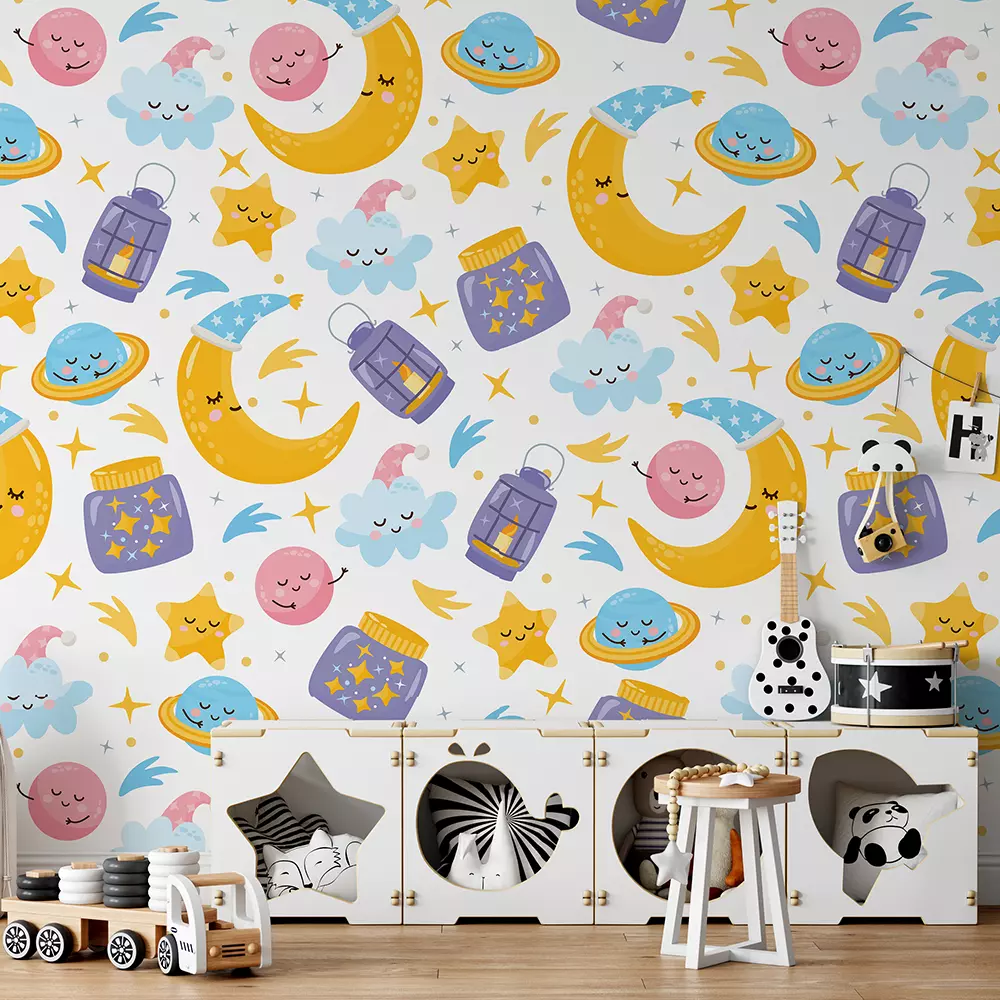 Magic seamless pattern