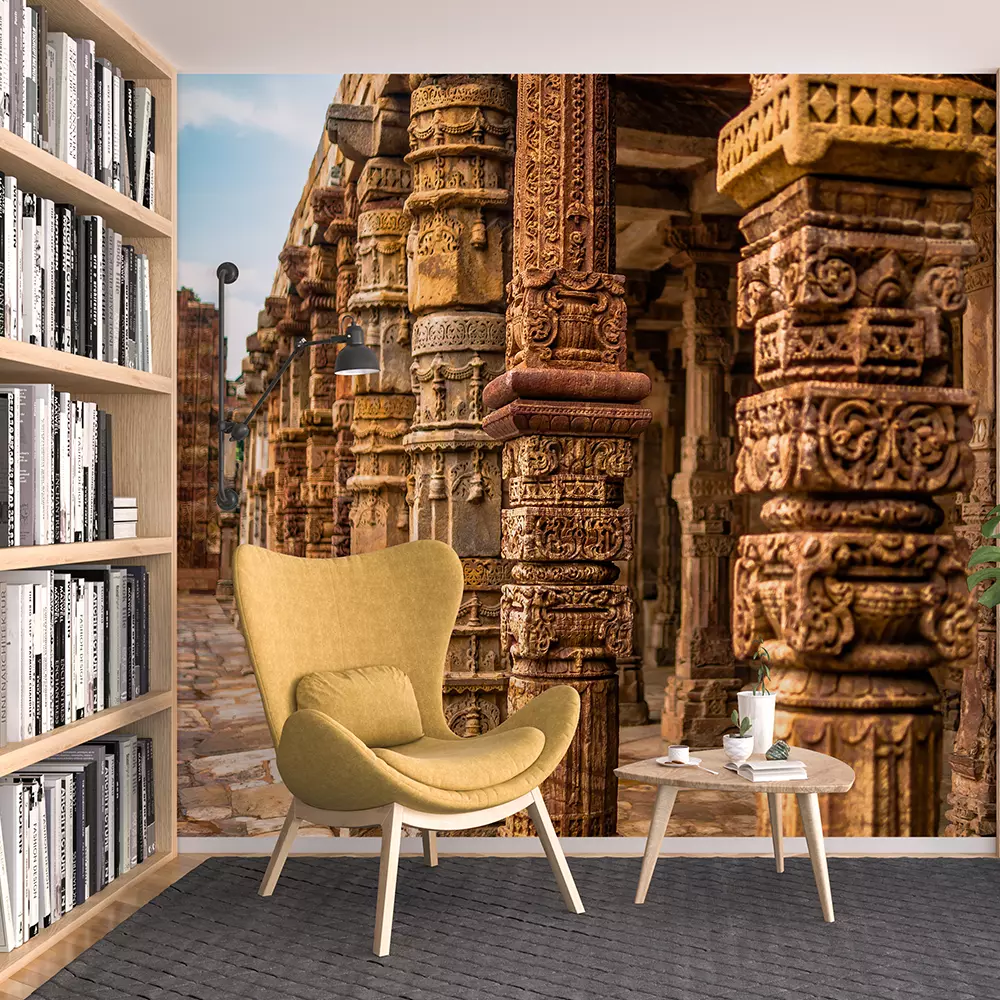 Old Indian architecture Column
