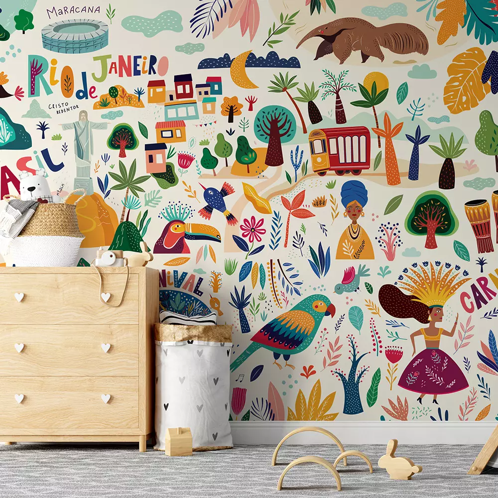 Amazing Vector Collection of Brazilian Symbols – Cultural & Festive Designs, merawalaprint. mera wala print