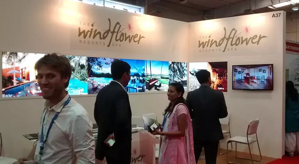 Thumbnail image of the KTM Kochi visual identity or exhibition stand design by Italix Designs, showing a stylized representation of the brand or booth concept created for Kochi tourism or an event, printed and displayed as part of Mera Wala Print’s promotional and branding projects.