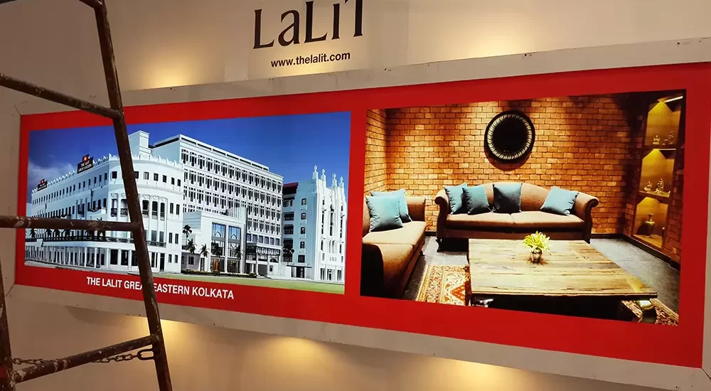 Thumbnail image of “The Lalit Satte – 2014” exhibition or event design by Italix Designs, showing a stylized layout or branding concept for the hospitality or travel‑related stand, printed as part of Mera Wala Print’s large‑format promotional and exhibition graphics.