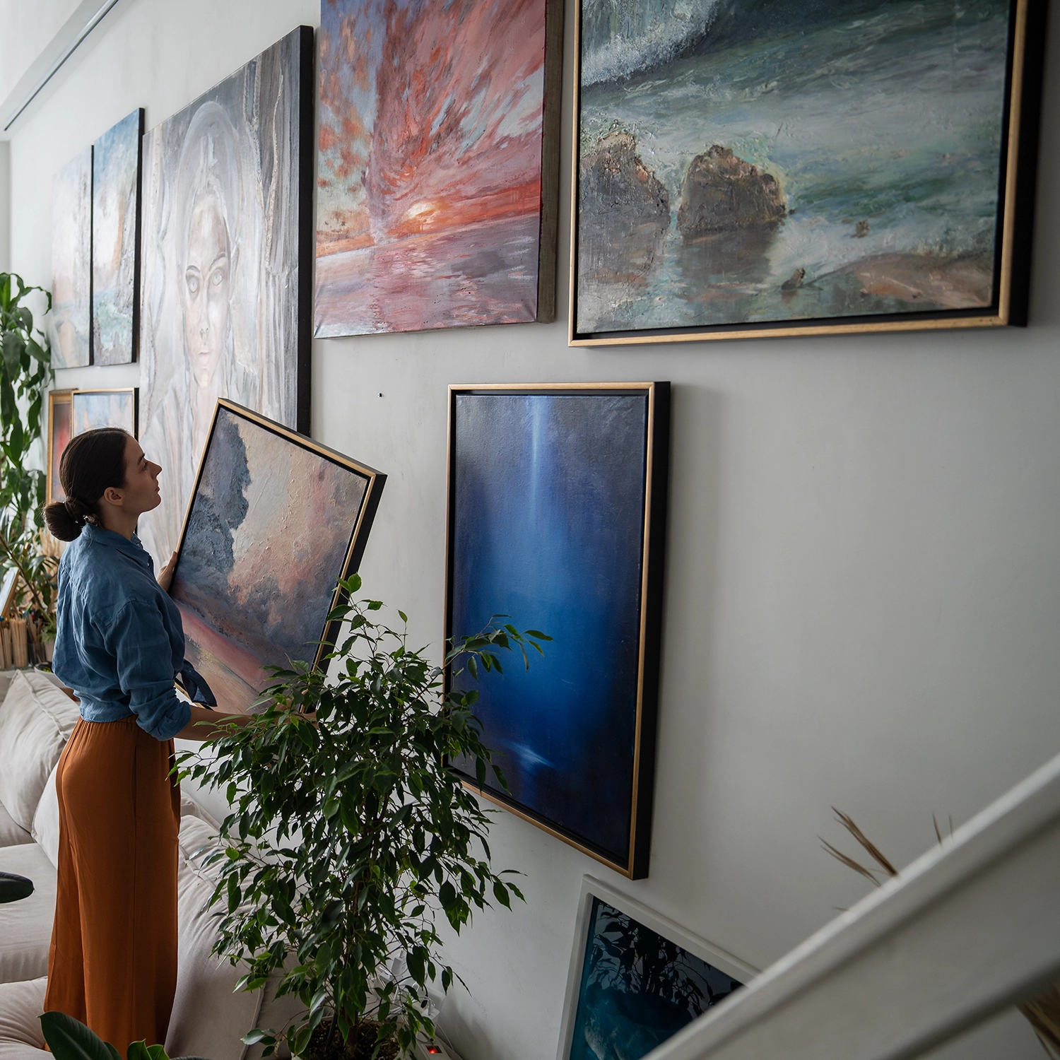 Archival giclée fine-art print on canvas or paper